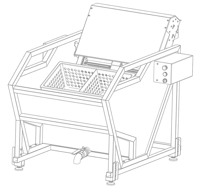 水中上蛋機結(jié)構(gòu)
